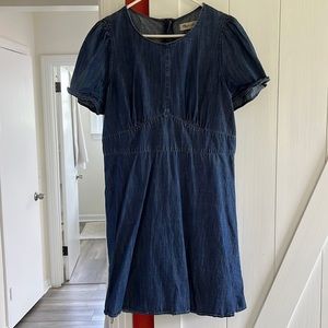 Madewell denim dress.